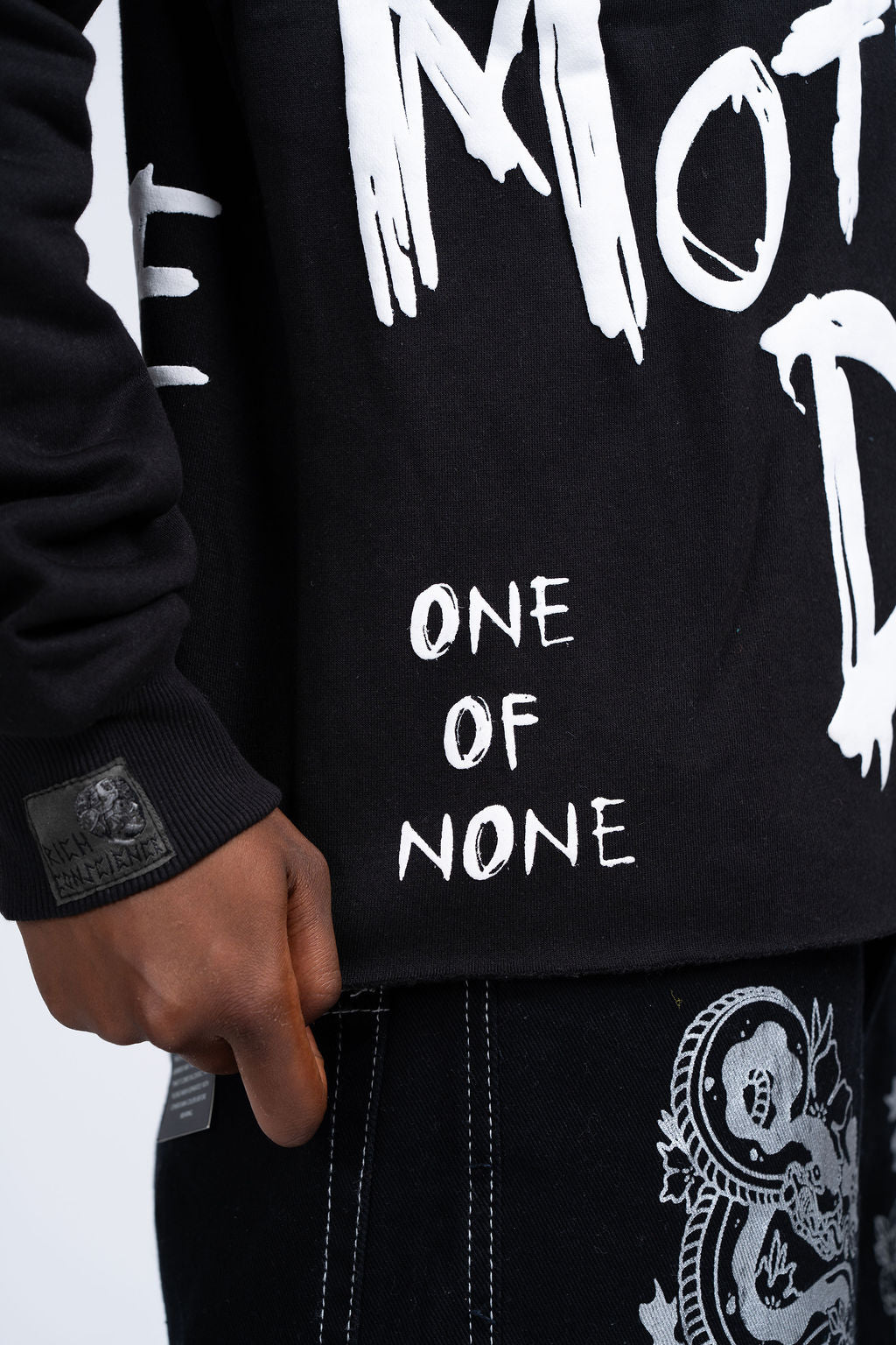 Black Motion Driven Hoodie